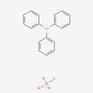 Lithium iodomethanide--triphenylgermyl (1/1/1)