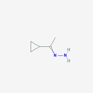 (1-Cyclopropylethylidene)hydrazine