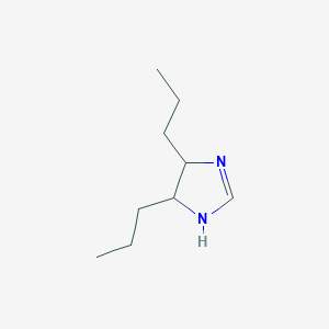 4,5-Dipropyl-4,5-dihydro-1H-imidazole