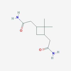 2,2'-(2,2-Dimethylcyclobutane-1,3-diyl)diacetamide