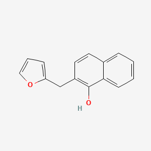 2-[(Furan-2-yl)methyl]naphthalen-1-ol