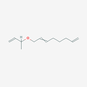 molecular formula C12H20O B14370144 8-[(But-3-en-2-yl)oxy]octa-1,6-diene CAS No. 90689-23-9