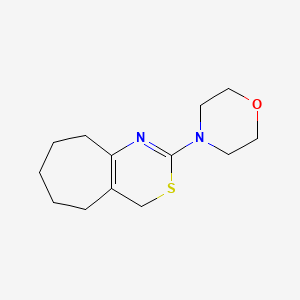 2-(Morpholin-4-yl)-4,5,6,7,8,9-hexahydrocyclohepta[d][1,3]thiazine