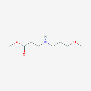 molecular formula C8H17NO3 B1437019 3-[(3-甲氧基丙基)氨基]丙酸甲酯 CAS No. 51935-32-1