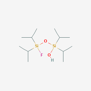 3-Fluoro-1,1,3,3-tetra(propan-2-yl)disiloxan-1-ol