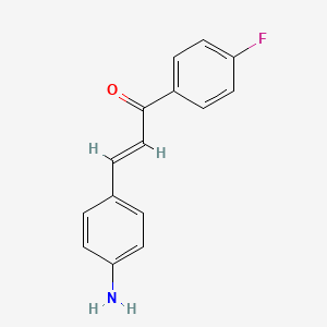 B1437026 (2E)-3-(4-aminophenyl)-1-(4-fluorophenyl)prop-2-en-1-one CAS No. 958456-78-5