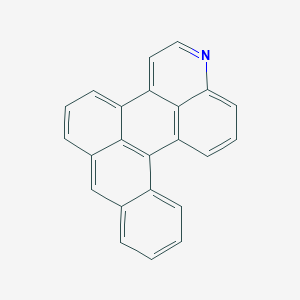 molecular formula C23H13N B14370267 Azabenzoperylene CAS No. 89900-21-0