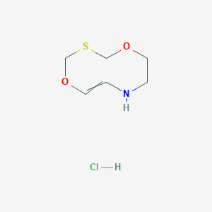 7,8-dihydro-6H-1,5,3,8-dioxathiazecine;hydrochloride