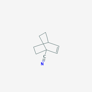 molecular formula C9H11N B14370402 Bicyclo[2.2.2]oct-2-ene-1-carbonitrile CAS No. 90014-13-4