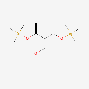 5-(Methoxymethylidene)-2,2,8,8-tetramethyl-4,6-dimethylidene-3,7-dioxa-2,8-disilanonane