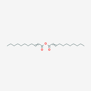 molecular formula C22H38O3 B14370474 Undec-2-enoic anhydride CAS No. 90539-51-8