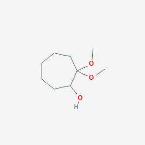 Cycloheptanol, 2,2-dimethoxy-