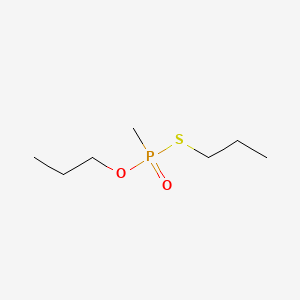 Methylphosphonothioic acid O,S-dipropyl ester