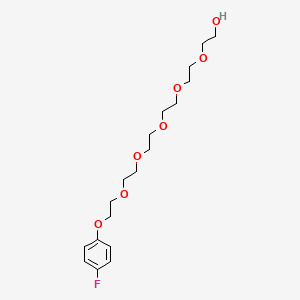 17-(4-Fluorophenoxy)-3,6,9,12,15-pentaoxaheptadecan-1-OL