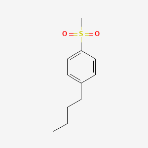 molecular formula C11H16O2S B14370525 1-Butyl-4-(methanesulfonyl)benzene CAS No. 90877-86-4