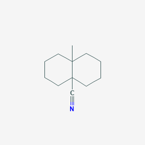 8a-Methyloctahydronaphthalene-4a(2H)-carbonitrile