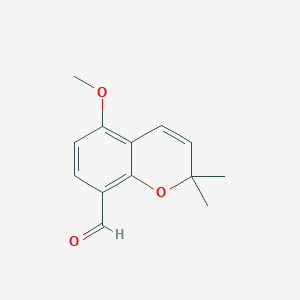 5-Methoxy-2,2-dimethyl-2H-1-benzopyran-8-carbaldehyde