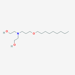 2,2'-{[3-(Nonyloxy)propyl]azanediyl}di(ethan-1-ol)