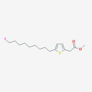 Methyl [5-(9-iodononyl)thiophen-2-yl]acetate