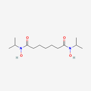 N~1~,N~7~-Dihydroxy-N~1~,N~7~-di(propan-2-yl)heptanediamide