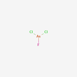 molecular formula AsCl2F B14370652 Arsorous dichloride fluoride CAS No. 91724-26-4