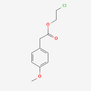 2-Chloroethyl (4-methoxyphenyl)acetate