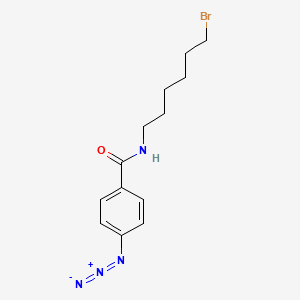 4-Azido-N-(6-bromohexyl)benzamide