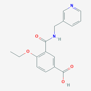 4-Ethoxy-3-{[(pyridin-3-yl)methyl]carbamoyl}benzoic acid