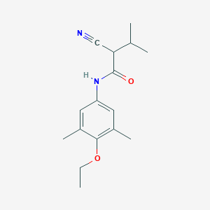 2-Cyano-N-(4-ethoxy-3,5-dimethylphenyl)-3-methylbutanamide