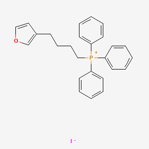 [4-(Furan-3-yl)butyl](triphenyl)phosphanium iodide