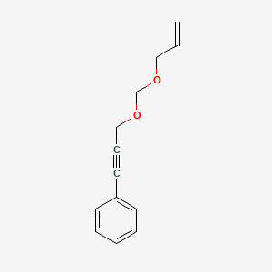 (3-{[(Prop-2-en-1-yl)oxy]methoxy}prop-1-yn-1-yl)benzene