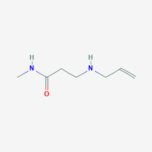 molecular formula C7H14N2O B1437086 3-(烯丙氨基)-N-甲基丙酰胺 CAS No. 1040692-02-1