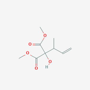 Dimethyl (but-3-en-2-yl)(hydroxy)propanedioate