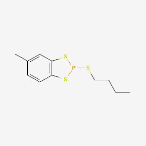 2-(Butylsulfanyl)-5-methyl-2H-1,3,2-benzodithiaphosphole