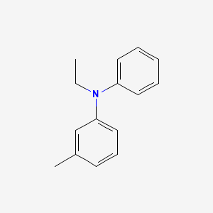 molecular formula C15H17N B14370994 N-Ethyl-3-methyl-N-phenylaniline CAS No. 92115-24-7