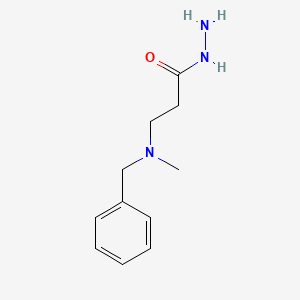 B1437100 3-[Benzyl(methyl)amino]propanohydrazide CAS No. 187834-93-1