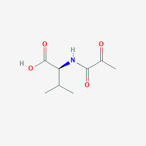 N-(2-Oxopropanoyl)-L-valine