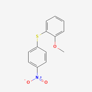 Benzene, 1-methoxy-2-[(4-nitrophenyl)thio]-