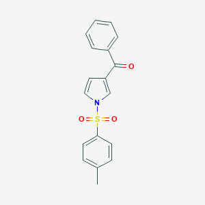 molecular formula C18H15NO3S B143713 3-苯甲酰基-1-甲苯磺酰基吡咯 CAS No. 139261-90-8