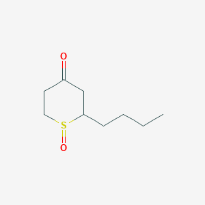 2-Butyl-1lambda~4~-thiane-1,4-dione