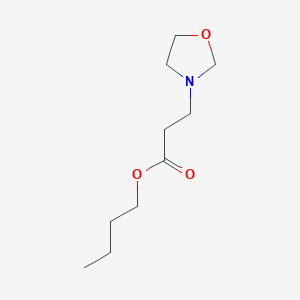 Butyl 3-(1,3-oxazolidin-3-yl)propanoate