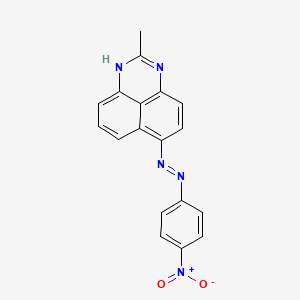 2-Methyl-6-[2-(4-nitrophenyl)hydrazinylidene]-6H-perimidine