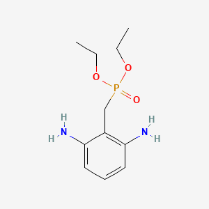 Diethyl [(2,6-diaminophenyl)methyl]phosphonate