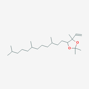 4-Ethenyl-2,2,4-trimethyl-5-(3,7,11-trimethyldodecyl)-1,3-dioxolane