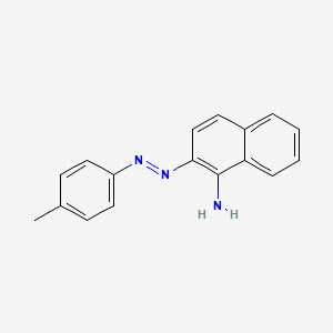 2-[(E)-(4-Methylphenyl)diazenyl]naphthalen-1-amine