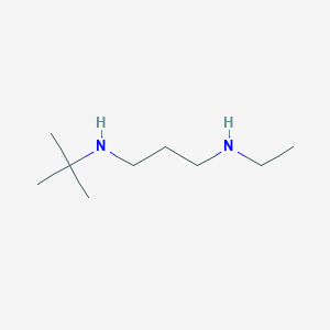 molecular formula C9H22N2 B1437164 N1-(叔丁基)-N3-乙基-1,3-丙二胺 CAS No. 28286-19-3