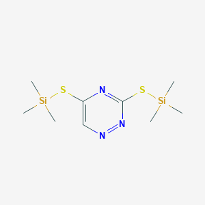 3,5-Bis[(trimethylsilyl)sulfanyl]-1,2,4-triazine