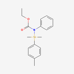 Ethyl [dimethyl(4-methylphenyl)silyl]phenylcarbamate