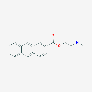 2-(Dimethylamino)ethyl anthracene-2-carboxylate