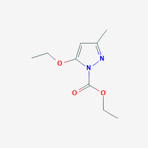 Ethyl 5-ethoxy-3-methyl-1H-pyrazole-1-carboxylate